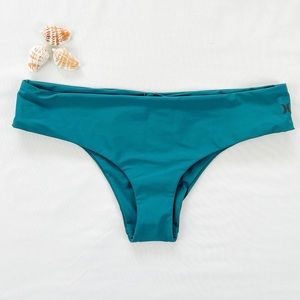 Hurley | Cheeky Bikini Bottom | Teal